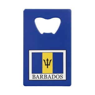 Barbados Credit Card Bottle Opener