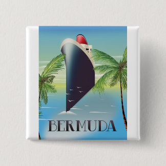 Barbados Cruise 2 Inch Square Button