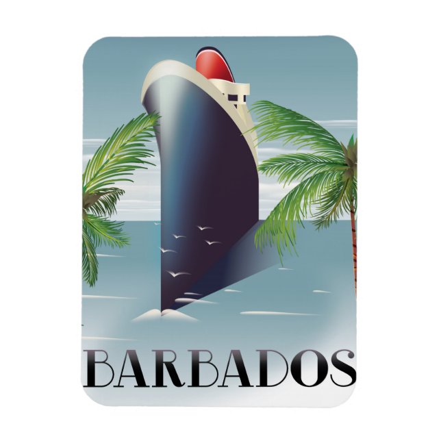Barbados Cruise Magnet (Vertical)