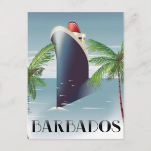 Barbados Cruise Postcard