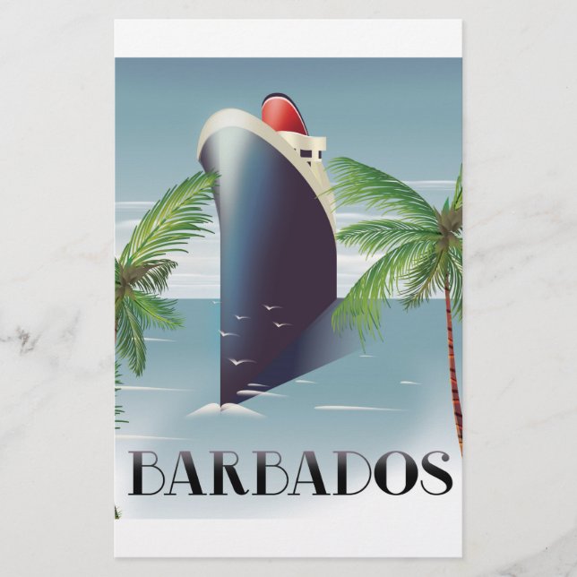 Barbados Cruise Stationery (Front)
