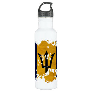 Barbados Flag 710 Ml Water Bottle