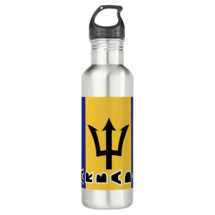 Barbados Flag  710 Ml Water Bottle