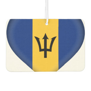 Barbados Flag Air Freshener