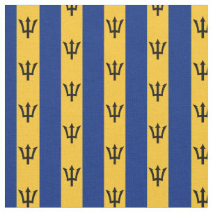 Barbados Flag & Barbados Trendy Fabric /fashion