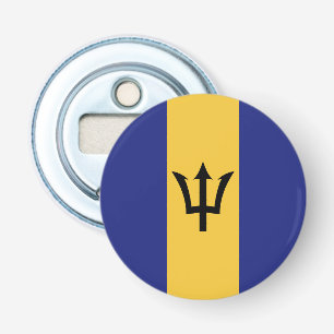 Barbados flag bottle opener