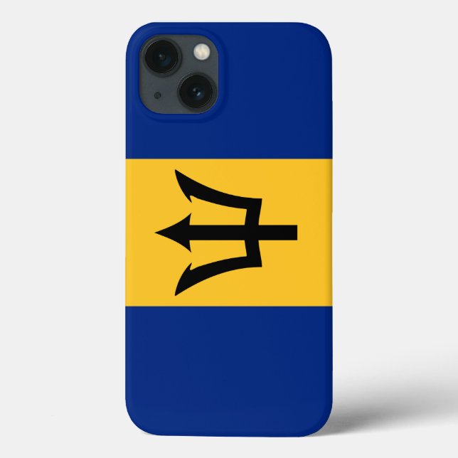 Barbados Flag Case-Mate iPhone Case (Back)