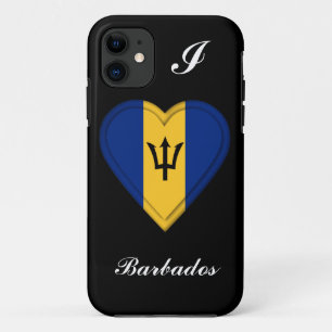 Barbados Flag iPhone 11 Case