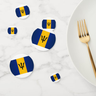 Barbados Flag Confetti