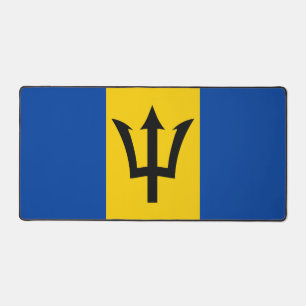 Barbados Flag Desk Mat