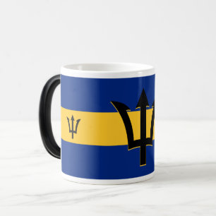 Barbados Flag Magic Mug