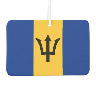 Barbados Flag Personalized Air Freshener