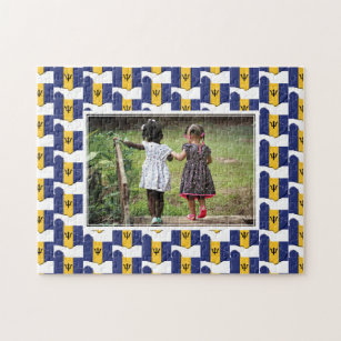 Barbados Flag   Photo Jigsaw Puzzle