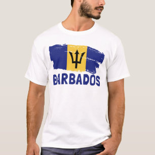 Barbados Flag Proud Barbadians Patriotic Bajan T-Shirt