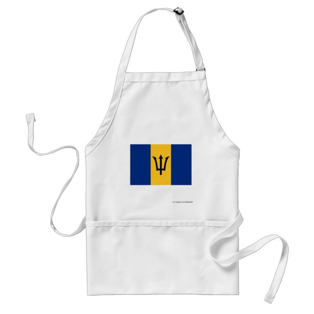 Barbados Flag Standard Apron (Front)