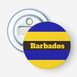 Barbados Flag Stripe Colours Bottle Opener
