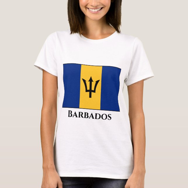 Barbados Flag T-Shirt (Front)
