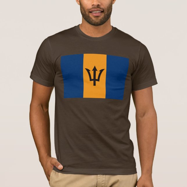 Barbados Flag T-shirt (Front)