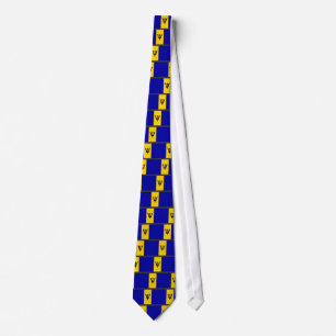 Barbados Flag Tie