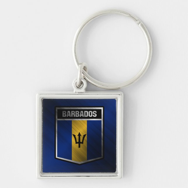 Barbados Keychain (Front)