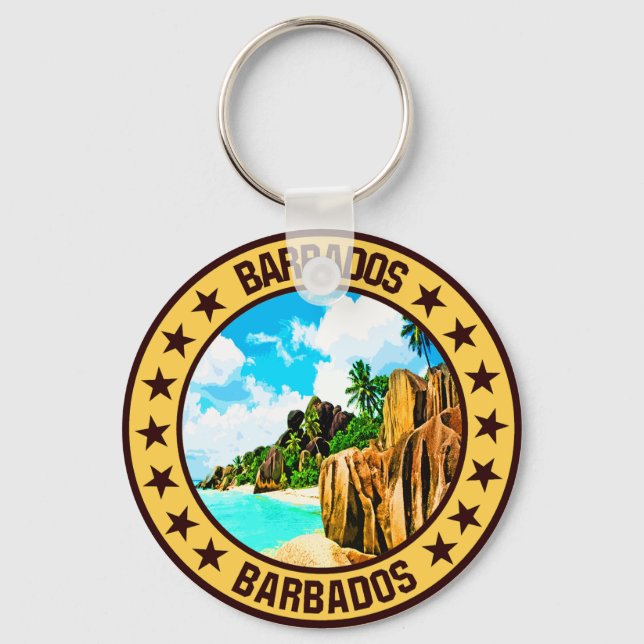 Barbados                                           keychain (Front)