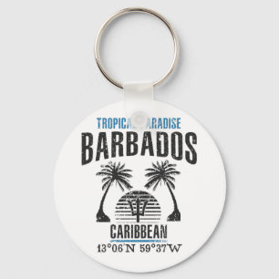 Barbados Keychain