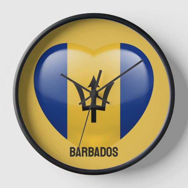 Barbados Love Clock (Front)