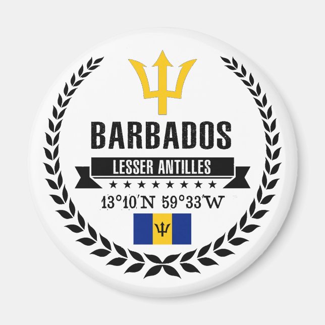 Barbados Magnet (Front)