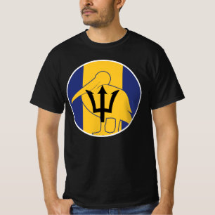 Barbados Pelican Barbadian National Animal Flag T-Shirt