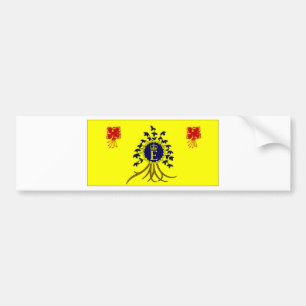 Barbados Personal Flag of HM The Queen Flag Bumper Sticker