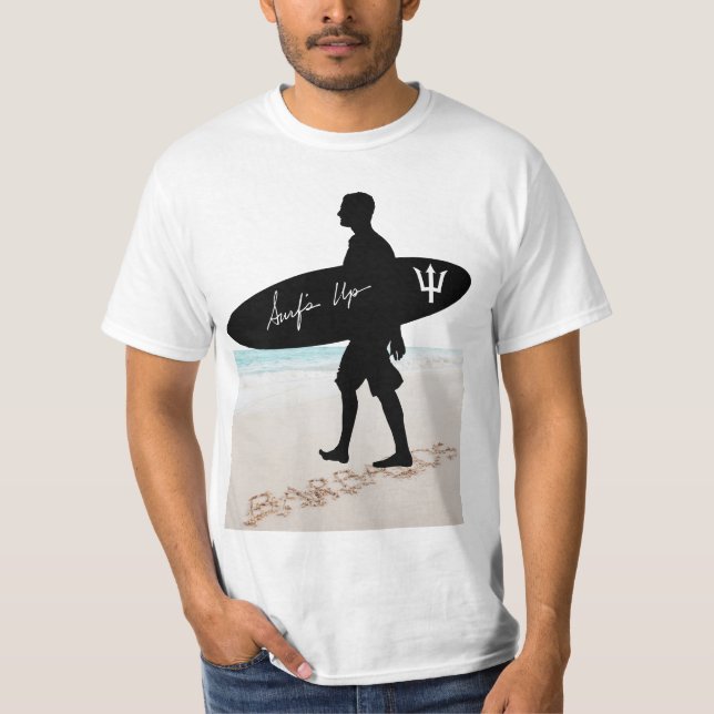 Barbados Surf's Up T-Shirt (Front)