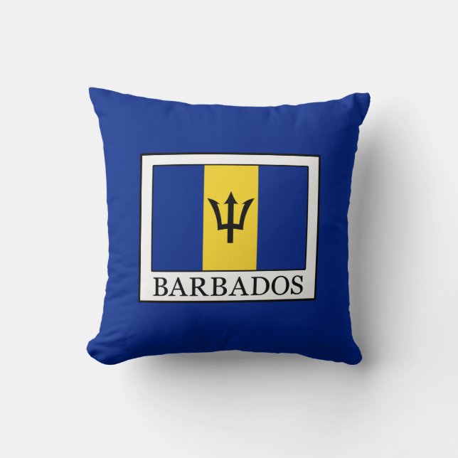 Barbados Throw Pillow (Front)