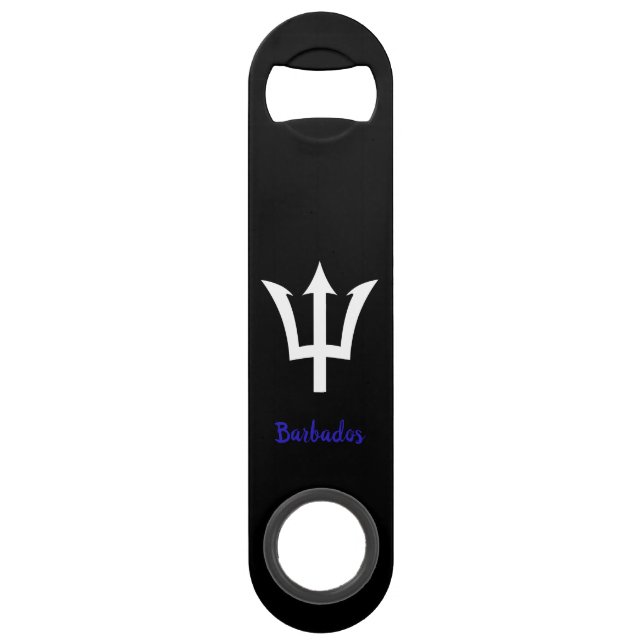 Barbados Trident  Bar Key (Back)