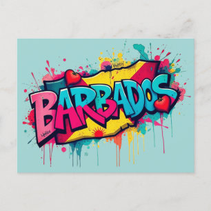 Barbados vacation greeting Postcard
