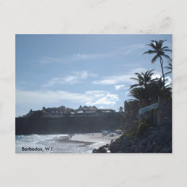 Barbados, W.I#2. Postcard (Front)
