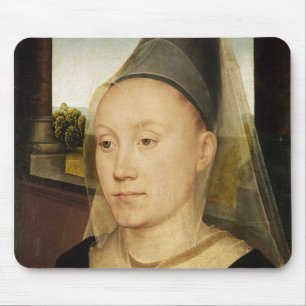 Barbara de Vlaenderberch, c.1472-75 Mouse Pad