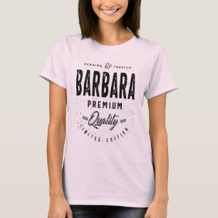 Barbara Personalized Name Birthday Gift T-Shirt