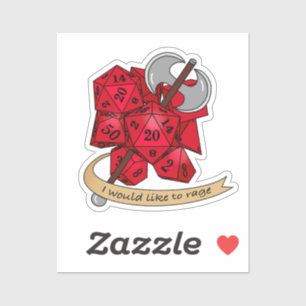 Barbarian Dice Design