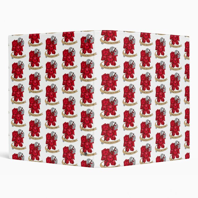 Barbarian Dice Design Binder (Background)