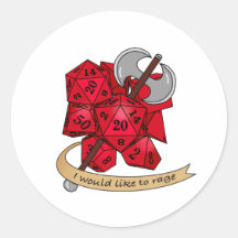 Barbarian Dice Design 