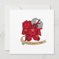 Barbarian Dice Design