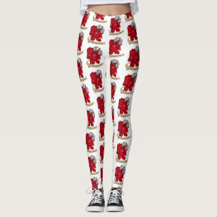 Barbarian Dice Design Leggings