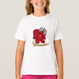 Barbarian Dice Design T-Shirt