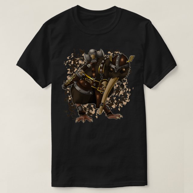 Barbarian Kiwi T-Shirt (Design Front)