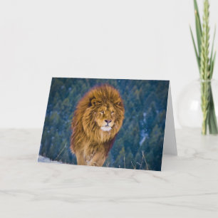 Barbary Lion (digital) Card