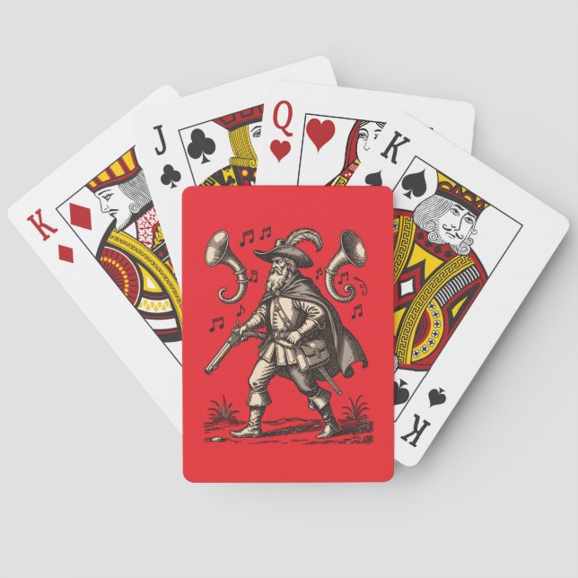 Barbatos Echoes of the Hunt Playing Cards (Back)