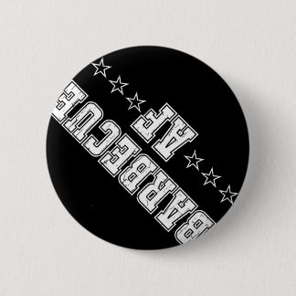 Barbecue Af T-shirt Vintage Bbq T-shirt Retro Styl 2 Inch Round Button