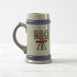 Barbecue BBQ Beer Stein