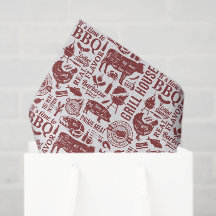 Barbecue BBQ Decoupage Tissue Paper, Grilling