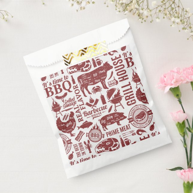 Barbecue Bbq Grilling Favour Bag (Sealed)